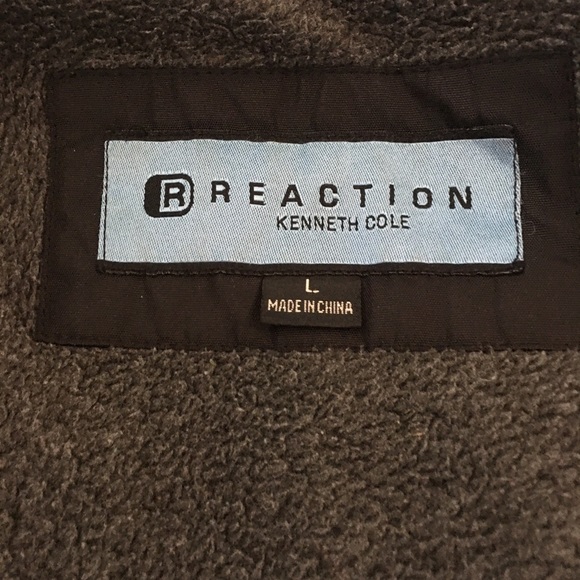 Kenneth Cole Black Zipper Front Jacket - Picture 6 of 8